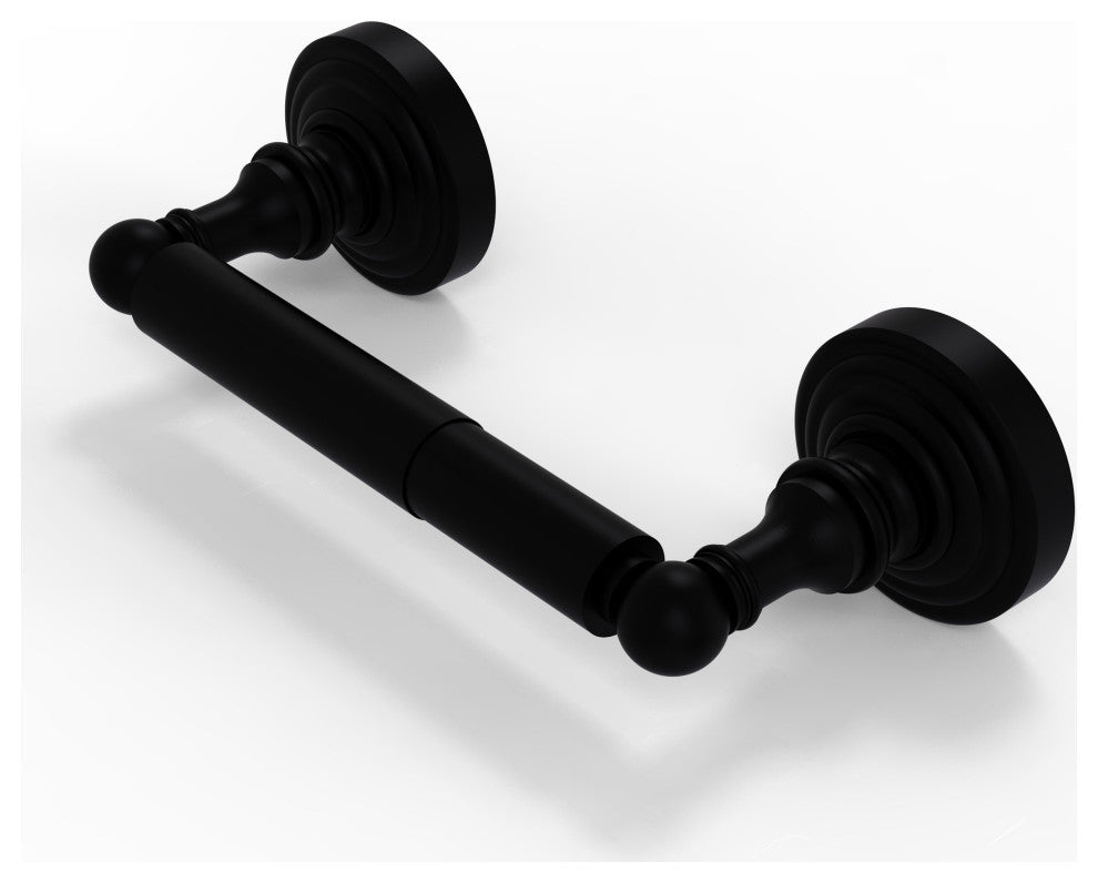 Waverly Place 2 Post Toilet Tissue Holder, Matte Black