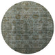 Ahgly Company Indoor Round Mid-Century Modern Area Rugs, 6' Round