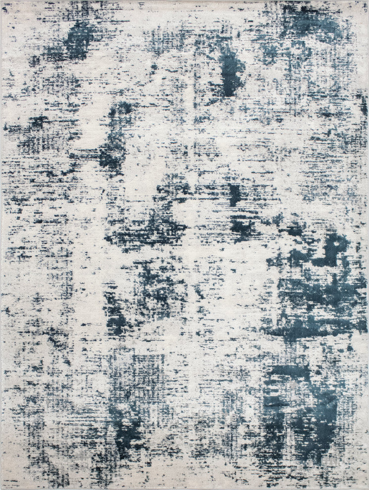 Noori Rug High-Low Darcy Ivory/Blue Rug