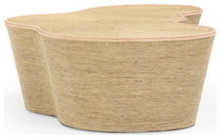 Slab Natural Seagrass Coffee Table
