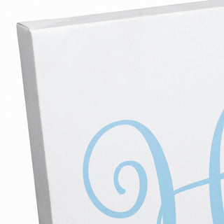 Hello Sunshine 12"x36" Canvas Wall Art, Blue