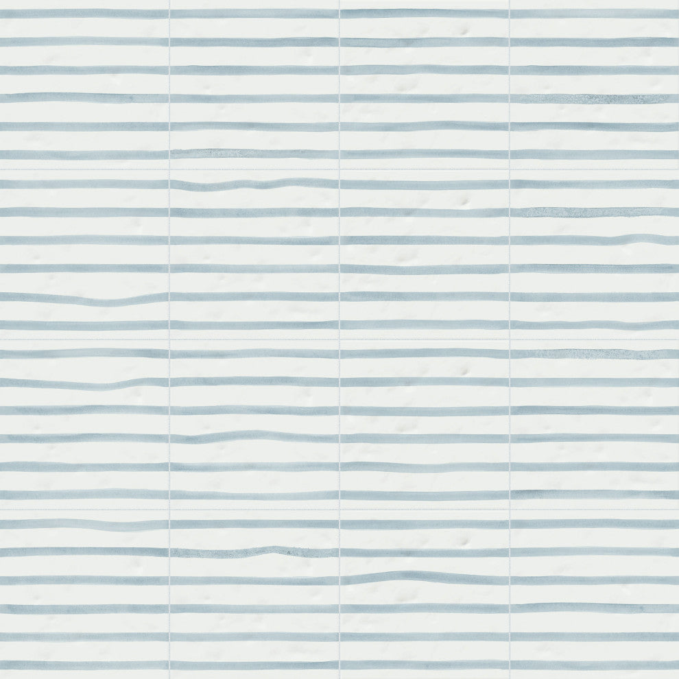 Berta Onda Decor Ceramic Wall Tile, Stripe