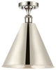 Innovations Lighting 516-1C-PN-MBC-16-PN-LED 1 Light 16" Semi-Flush Mount