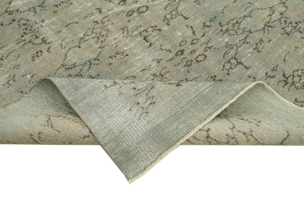 Rug N Carpet - Handwoven Oriental 5' 9" x 9' 1" Antique Overdyed Area Rug