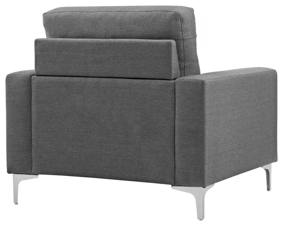Allure 2-Piece Armchair Set Gray