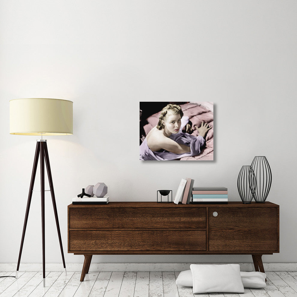 "Ingrid Bergman" Stretched Canvas Giclee by Hollywood Photo Archive, 30"x24"
