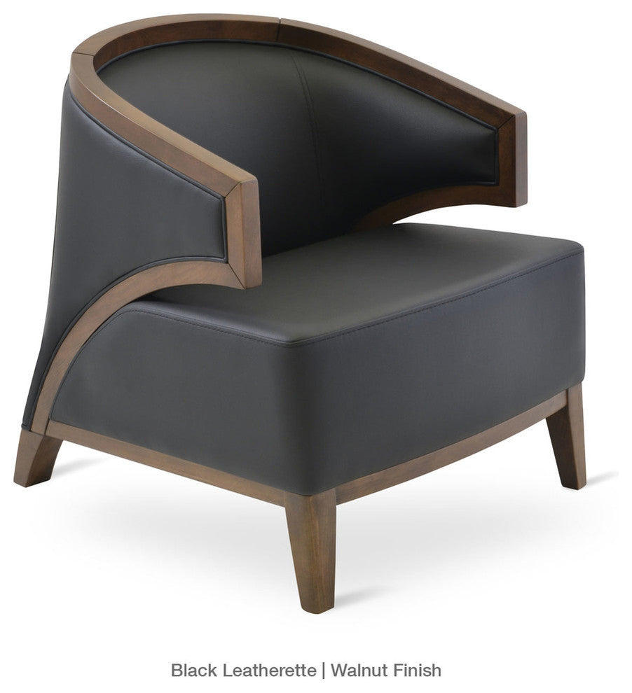 Mostar Arm Chair, Turquoise Camira Wool