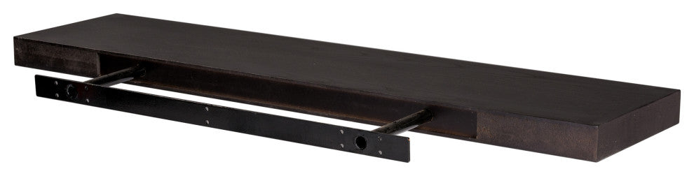 Barney Floating Shelf, Wenge, Wenge, 43"