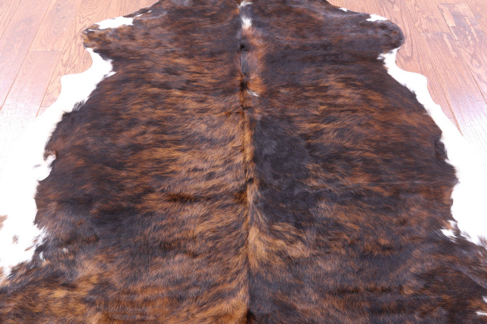 5' 8" X 5' 9" Natural Cowhide Rug C2025