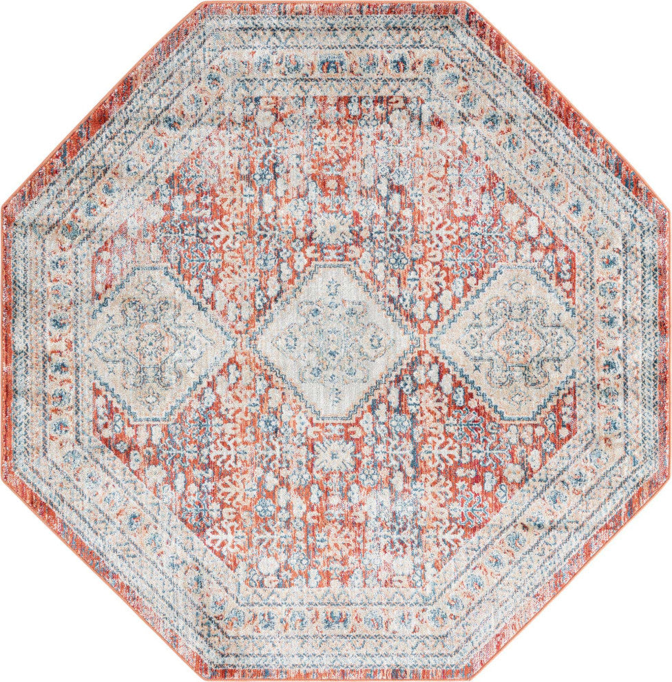 Unique Loom Newport Rosecliff Area Rug