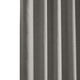 Faux Linen Darkening Curtain Single Panel, Clay, 50"x120"