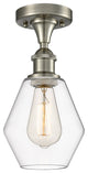 Innovations 516-1C-SN-G652-6-LED 1-Light Semi-Flush Mount, Brushed Satin Nickel