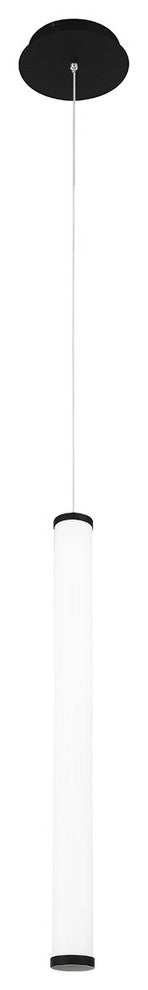 Flare 25" LED Linear Pendant 3000K, Black