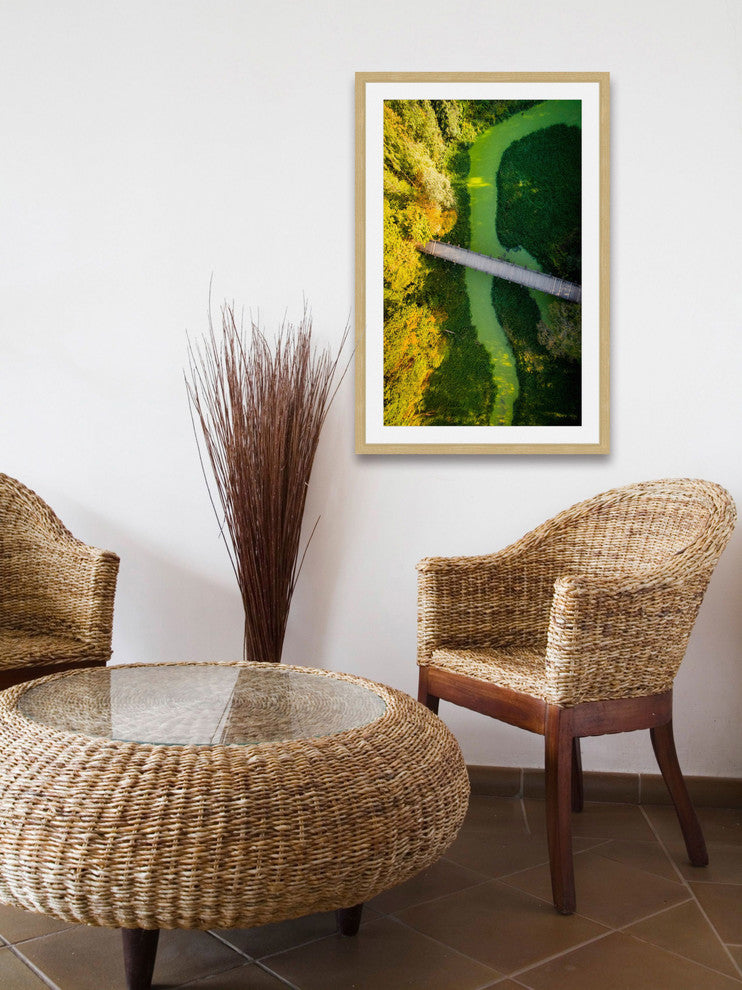 "Pipeline" Framed Print by Karolis Janulis