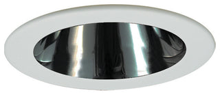 Trim With Adjustable Open Reflector, Chrome Reflector, Chrome Trim