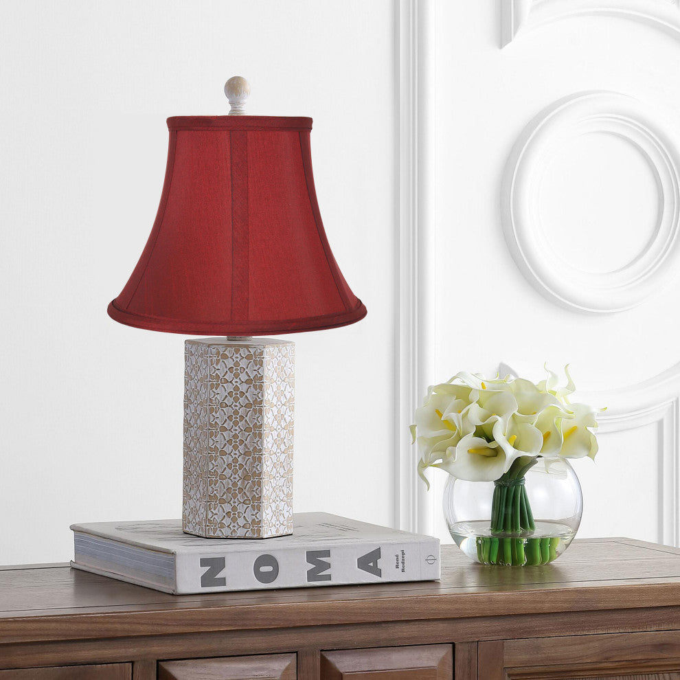 Bell Lamp Shade, 5x9x7", Burgundy, Single