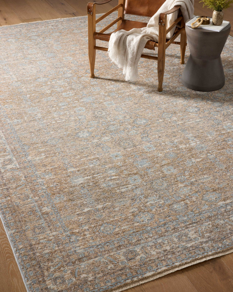 Angela Rose x Loloi Blake Sand / Sky 5'-3" x 7'-6" Area Rug