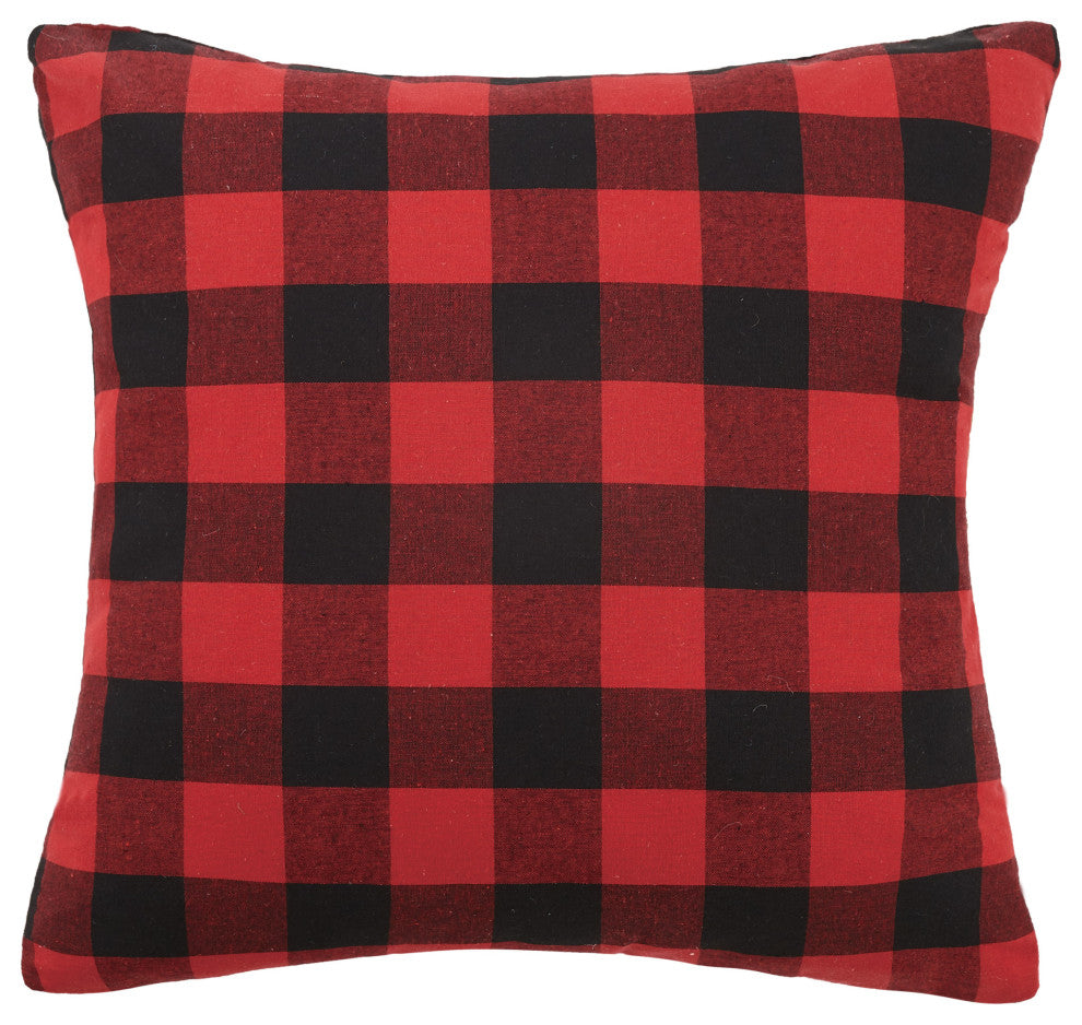 Noel Burlap Applique Pillow