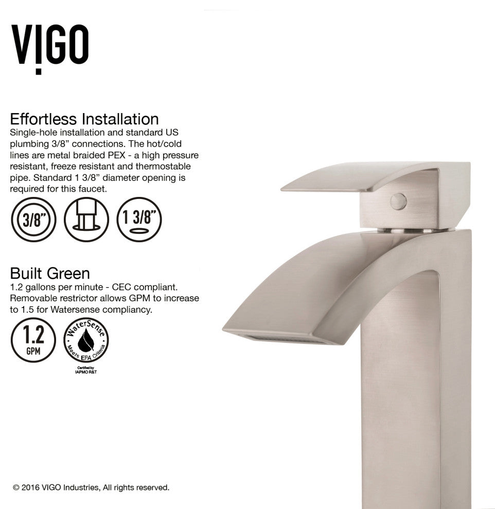 Magnolia 21"L x 14"W MatteStone Vessel Sink and Duris 12"H Faucet Set