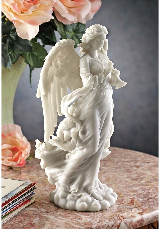 Trumpeting Cathedral Angel Statue