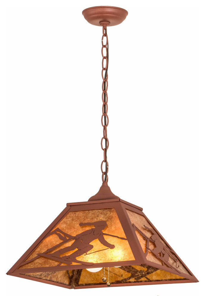 16 Square Alpine Pendant