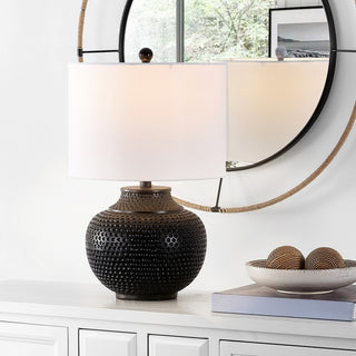 Safavieh Hemper Table Lamp Matte Black