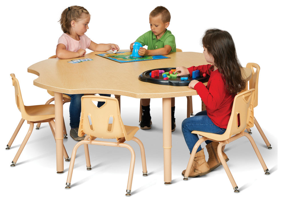 Jonti-Craft Purpose+ Six leaf Table