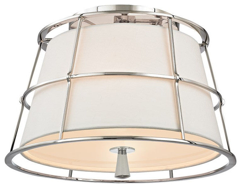 Hudson Valley Savona Two Light Semi Flush Mount 9814-PN