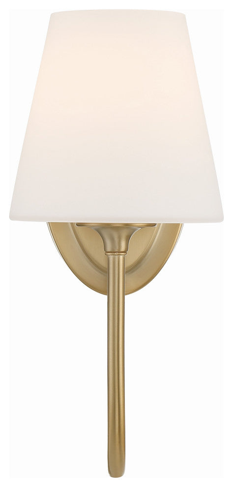 Juno 1-Light Vibrant Gold Wall Mount