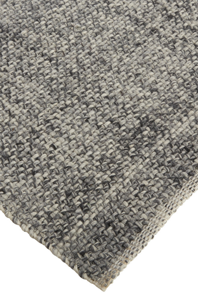 Weave & Wander Siona Space Dyed Flatweave Rug, Gray, 10' X 14'