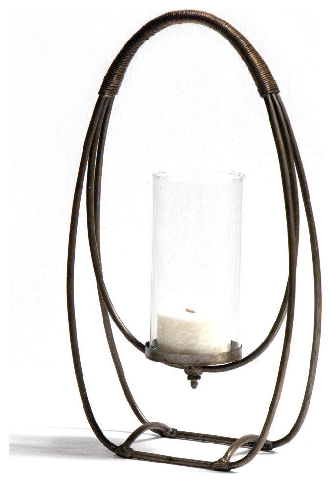 Uttermost Rayne Open Iron Candleholder