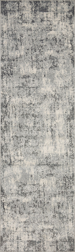 Loloi II Austen AUS-01 Pebble, Charcoal Sample Swatch