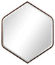 Uttermost Magda Hexagon Wall Mirror