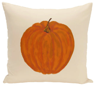 Li'L Pumpkin Holiday Print Pillow, White, 20"x20"