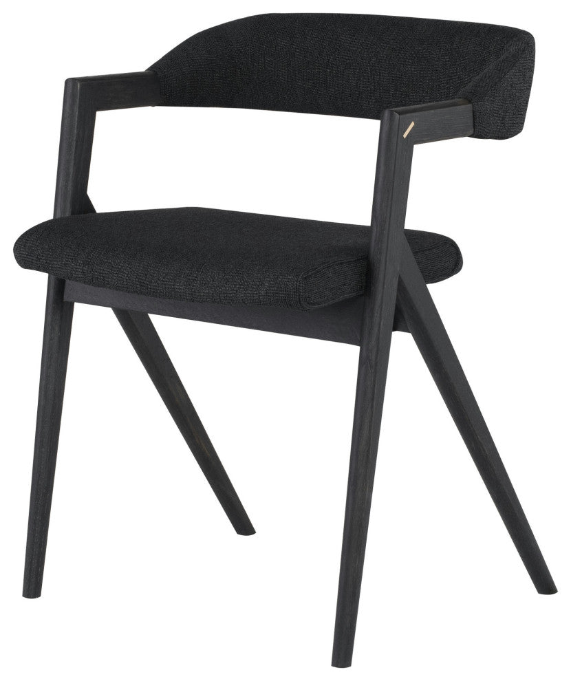Anita Activated Charcoal Fabric Dining Chair