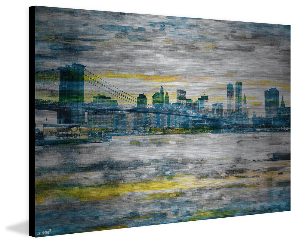 "Bridge Span" Print on Brushed Aluminum, 45"x30"