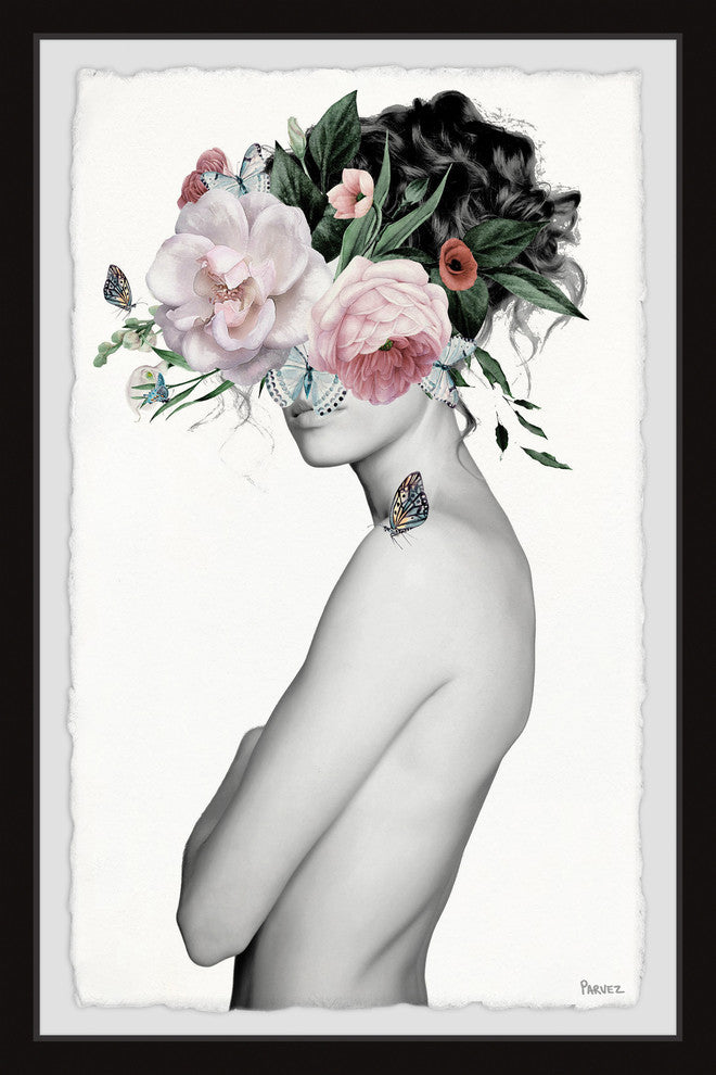 "Magical Bloom" Framed Painting Print, 24"x36"