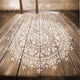 Mandala Stencil Prosperity, Trendy, Easy DIY Wall Stencils For Home Decor, 24"
