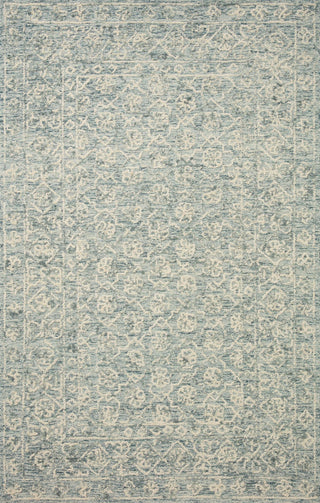 Loloi Cecelia Ocean / Ivory 2'-6" x 7'-6" Area Rug