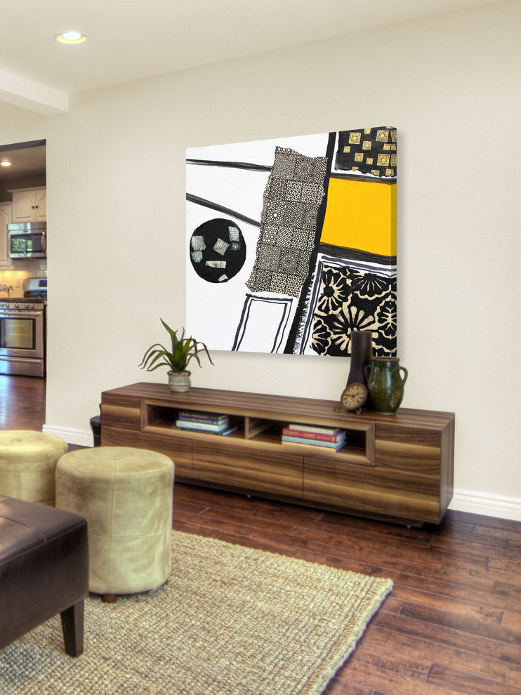 "Touch of Modern VI" Painting Print on Canvas by Irena Orlov