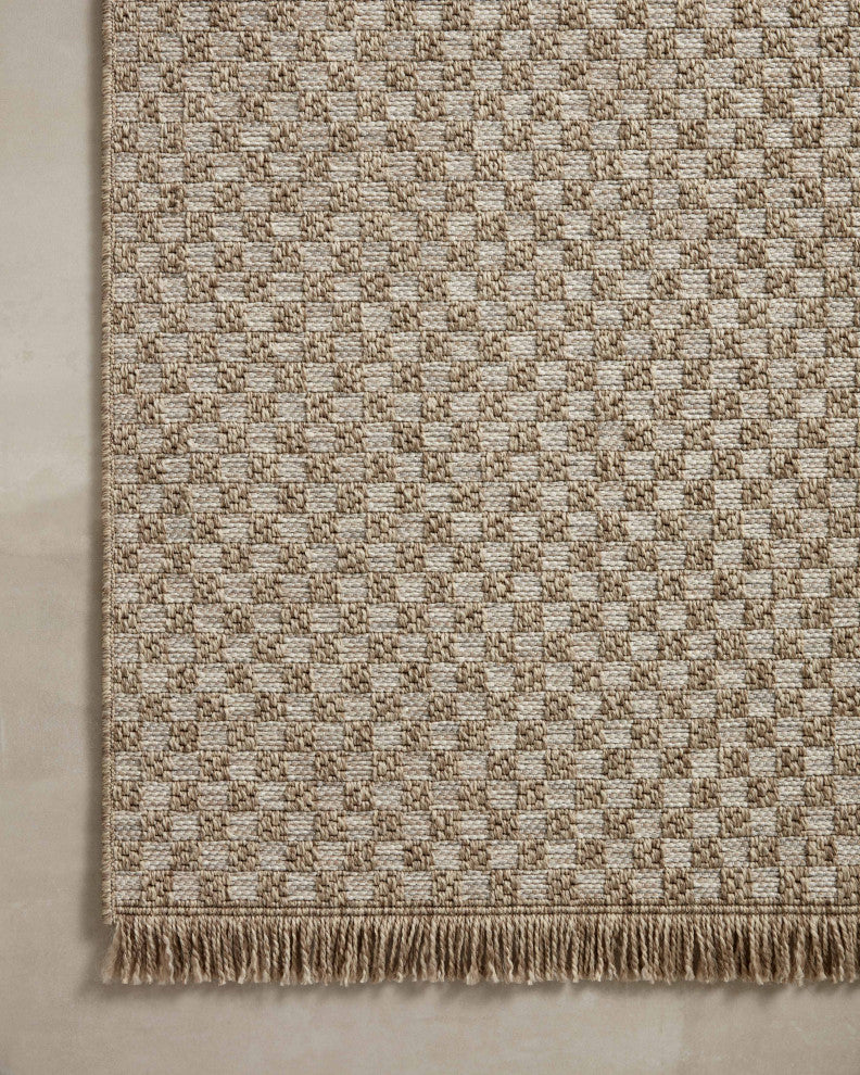 Loloi II In / Out Dawn Natural 3'-9" x 5'-9" Accent Rug