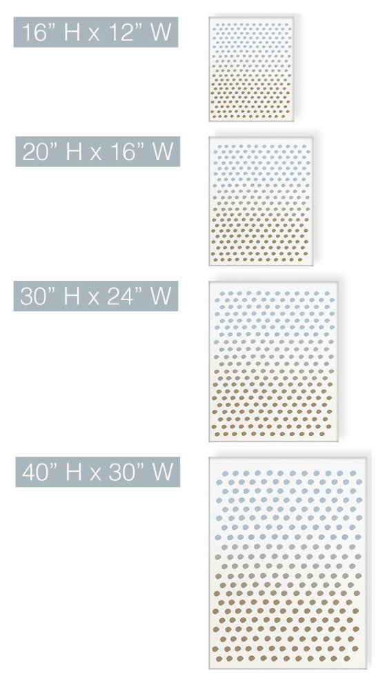 Abstract Neutral CLVI'' Canvas Wall Art by ChiChi Decor, 16"x12"
