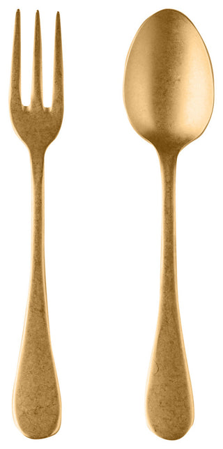 Vintage Gold Serving Set 2-Piece Set