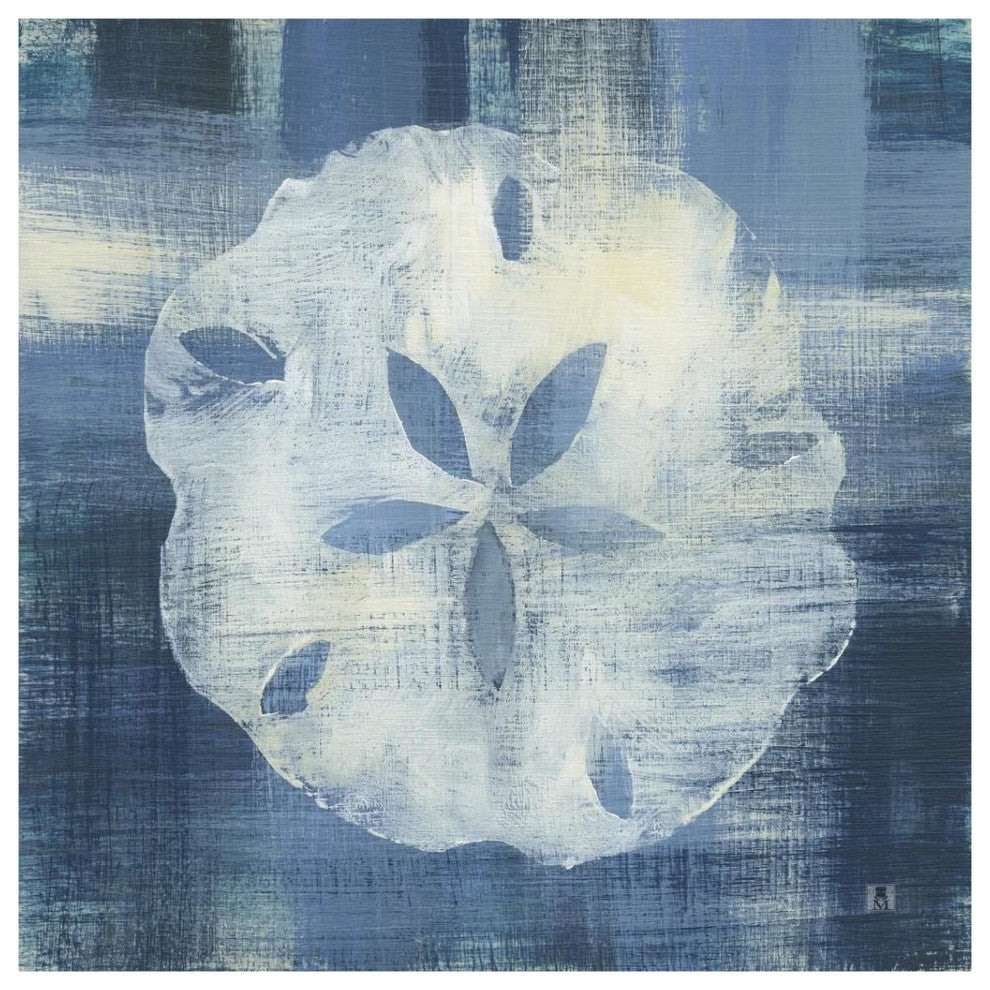 "Batik Seas III" Digital Paper Print by Studio Mousseau, 38"x38"