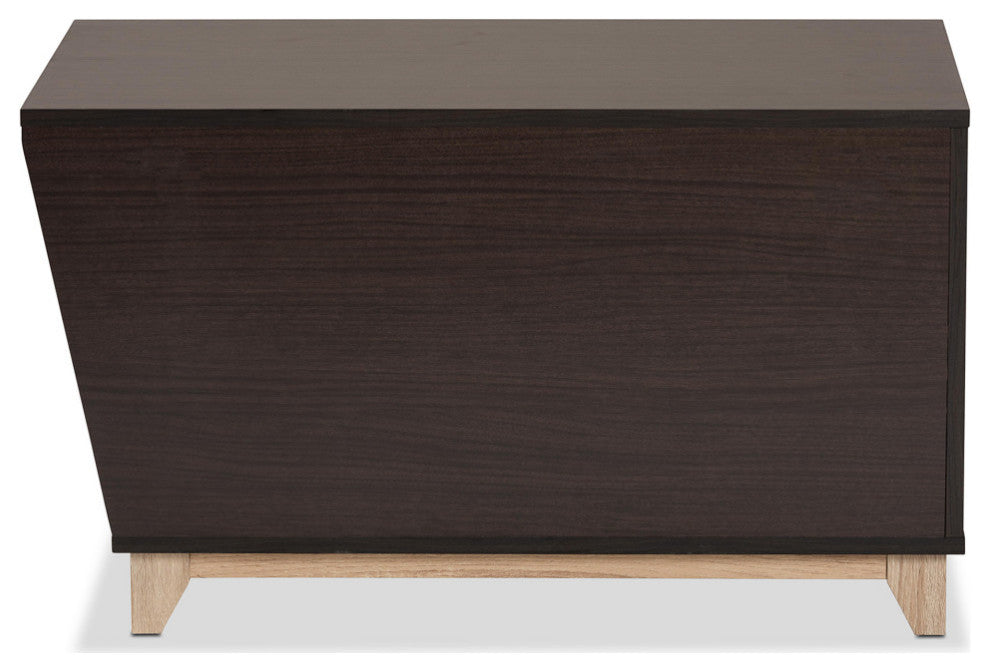 Dominica Modern Cat House, Dark Brown