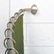 Zenith 35603BN06 NeverRust™ Aluminum Curved Shower Rod, Satin Nickel, 60"-72"