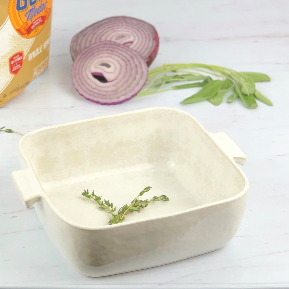 Cozina White Square Baker