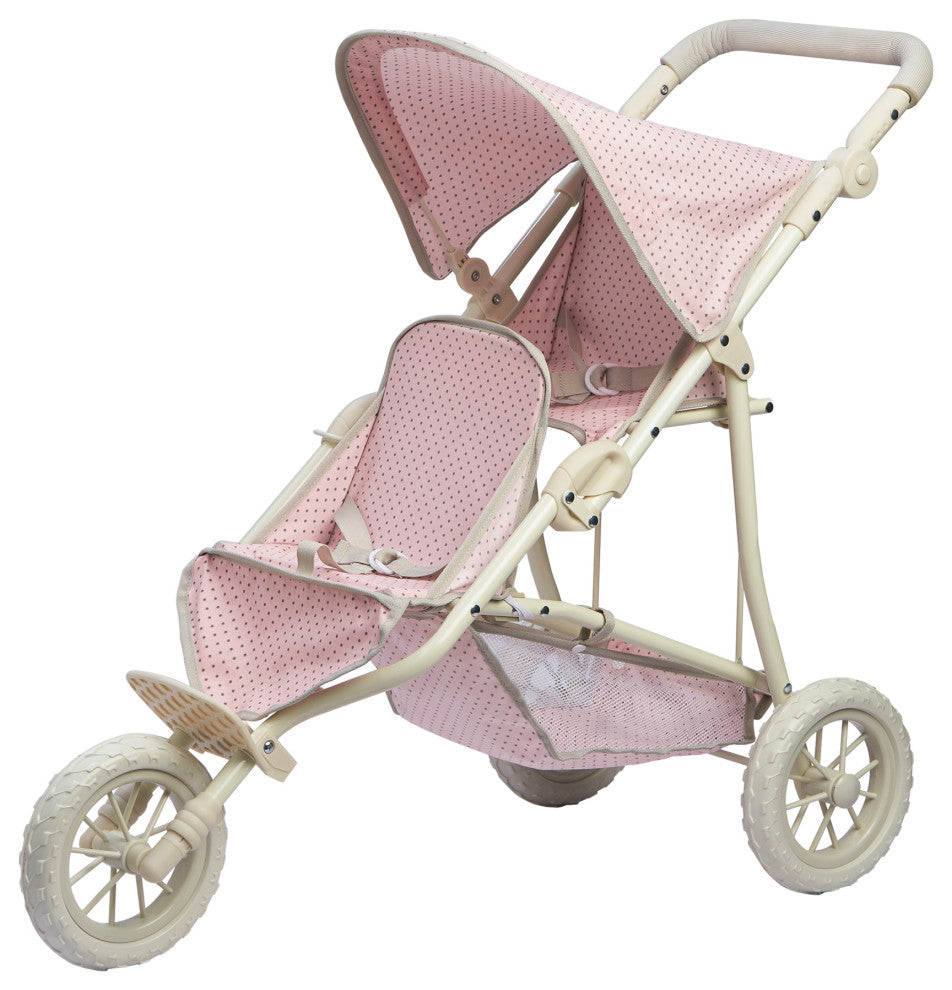 Foldable Baby Doll Twin Jogging Stroller