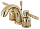Widespread Bathroom Faucet, Retail Pop-Up, Polished Brass