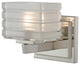Victoria 6x7" 1 Light Wall Light, Polished Nickel